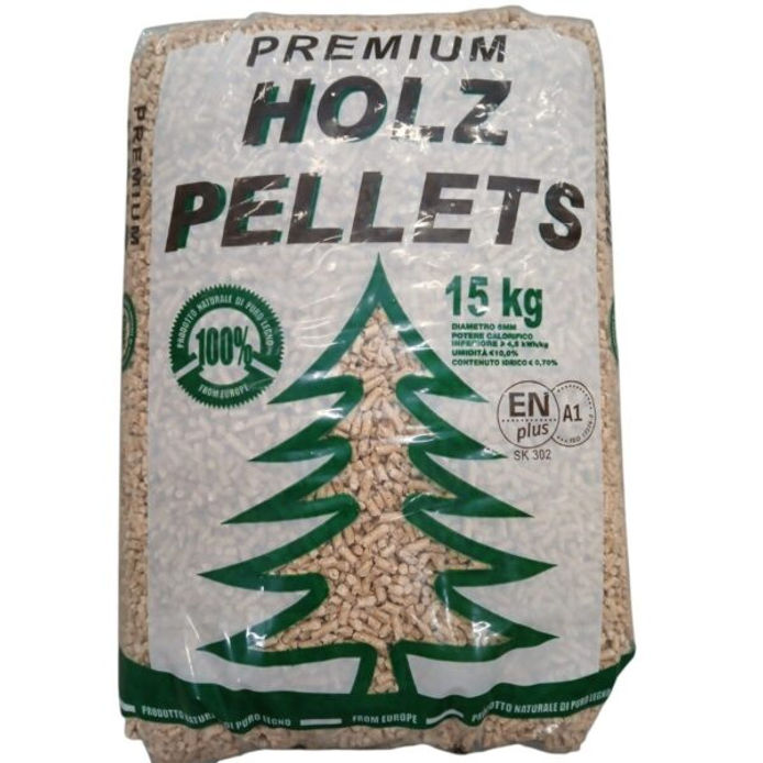 Bancale Pellet Holz ENplus A1 70 Sacchi da 15kg